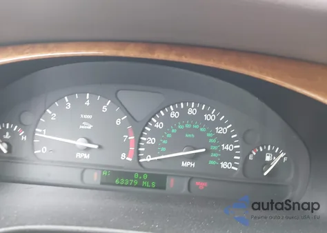 2000 Jaguar S-Type 4.0L V8 из США, поврежденный, VIN SAJDA01D0YGL07334